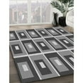 thumbnail image 2 of Ahgly Company Indoor Rectangle Patterned Black Cow Black Area Rugs, 7' x 9', 2 of 6