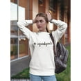 thumbnail image 2 of Hashtag Squad Goals. Sweatshirt Women -Image by Shutterstock, Female x-Large, 2 of 4
