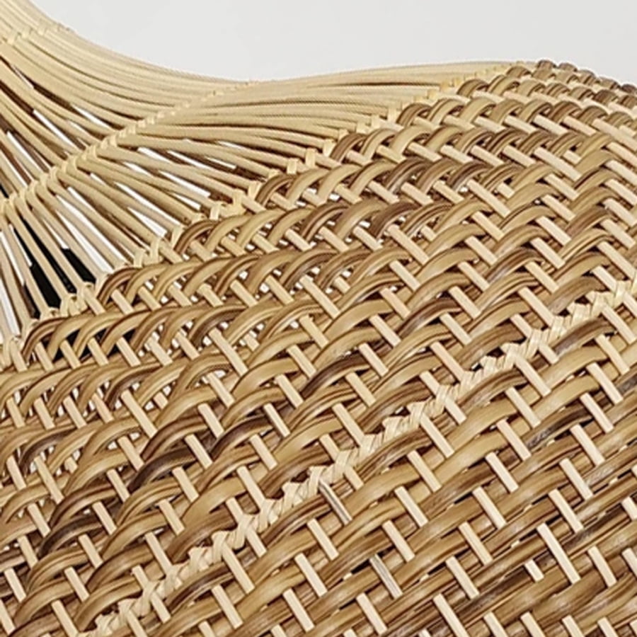 Arturesthome Handmade Wicker Rattan Pendant Light Fixtures For Kitchen Island