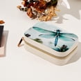 thumbnail image 7 of Dragonfly Portable Velvet Organizer Box with Removable Compartment - Earring Holder, Necklace Holder, and Travel Organizer - Gift, 7 of 7