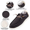 thumbnail image 3 of Alpine Swiss Flynn Mens Boat Shoes Casual Slip On Moccasin Loafers Sailing Deck Shoe So Light It Floats On Water, 3 of 7