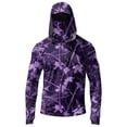 thumbnail image 5 of Men's UPF 50+ Performance Camo Hoodie Shirt Quick Dry Long Sleeve Outdoor Fishing Hiking Hooded Shirts, 5 of 6