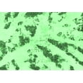 thumbnail image 1 of Ahgly Company Indoor Rectangle Abstract Emerald Green Modern Area Rugs, 7' x 10', 1 of 4