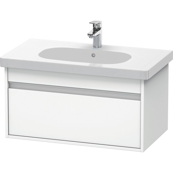 Duravit KT666701818 Ketho 18" Single Wall Mounted Vanity Cabinet - White