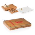 thumbnail image 1 of Picnic Time 919-00-505-404-0 Nebraska Cornhuskers - Concerto Bamboo Cutting Board Tray And Cheese Tools Set, 1 of 1