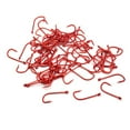 thumbnail image 3 of Lefu 100pcs High Carbon Steel Fishing Hook Red with Barb Fast Attack Single Hooks, 3 of 8