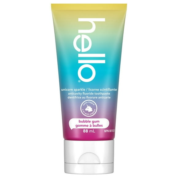 Hello Unicorn Sparkle Kids Fluoride Toothpaste, 88ml