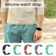 thumbnail image 1 of Gwong Electrónica Reloj Correa elegante de silicona ajustable con estilo de reloj para Huami Amazfit GTS 2E, 1 of 6