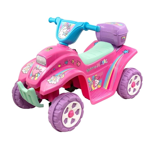 Moto Cuatrimoto Electrica Montable Trixie Apache Infantil