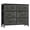 Black Wood, variant on Nextay 8 Drawer Storage Cabinet, Stable Metal Frame Organizer with Soft Fabric Drawers, Ideal for Home Decoration & Space Saving, Rustic