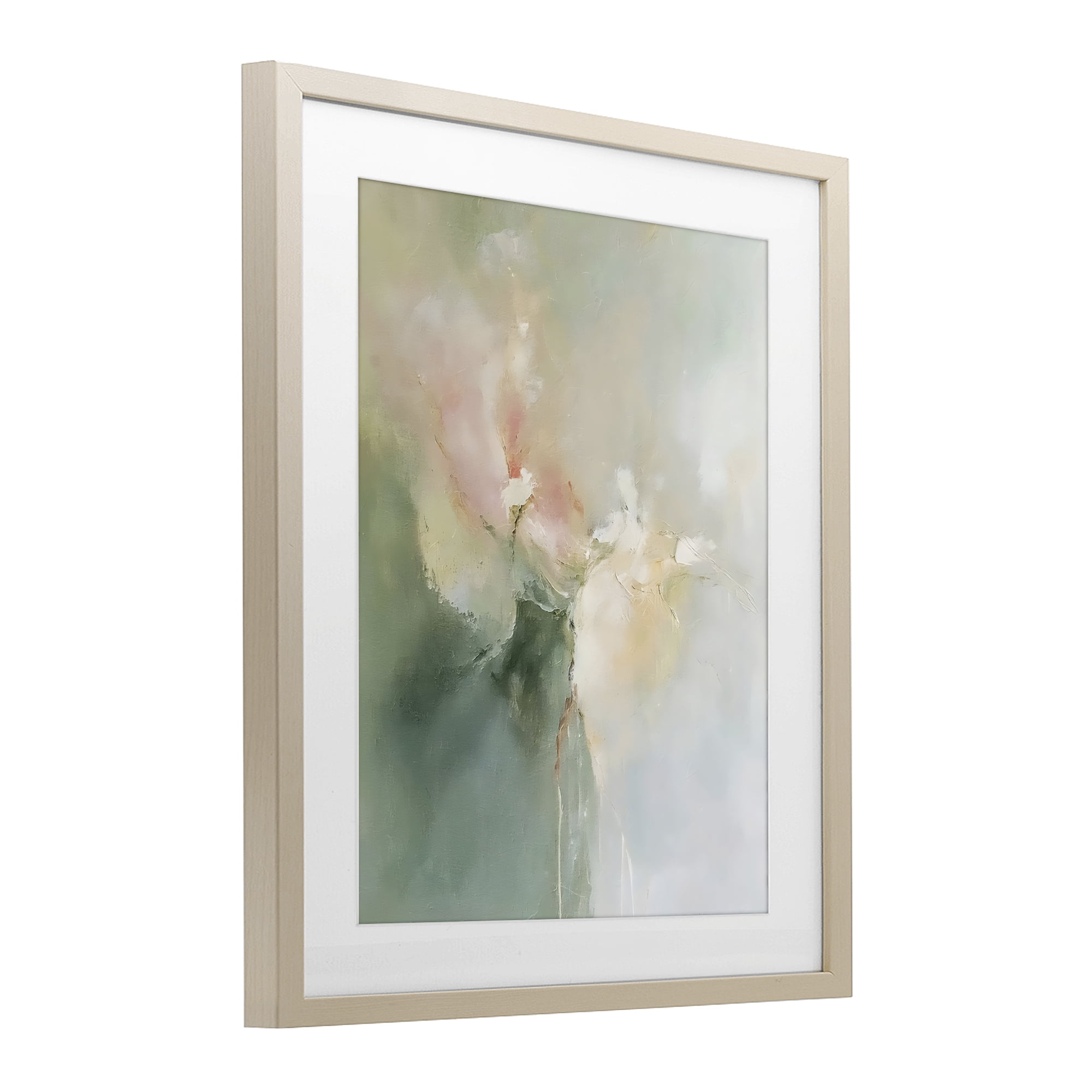 Stupell Industries Ethereal Brushwork Abstraction Birch Framed Print Under Glass, design by Riley B