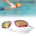 thumbnail image 2 of 2xGafas De Natación Para Mujer Gafas De Natación Resistentes Al Agua Para Bucear Snorkel Interior Rojo, 2 of 8