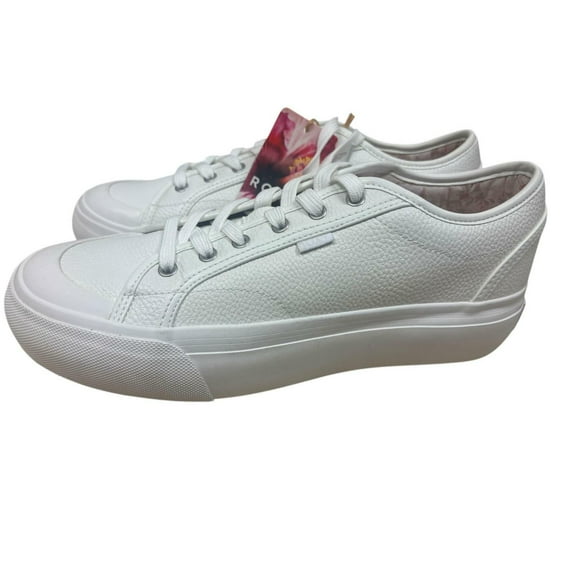 Roxy Women's Cruizer LX Casual Sneaker White Size 10