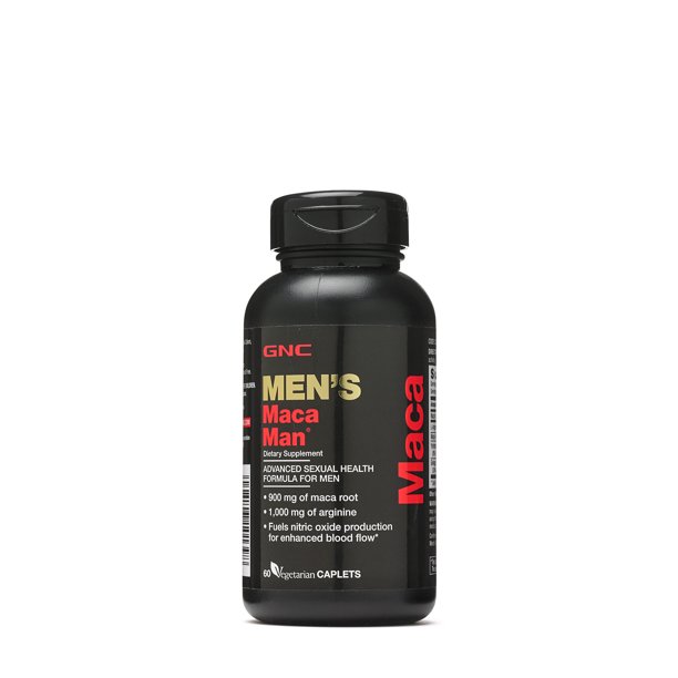 Gnc Men S Maca Man 60 Capsules Walmart Com Walmart Com