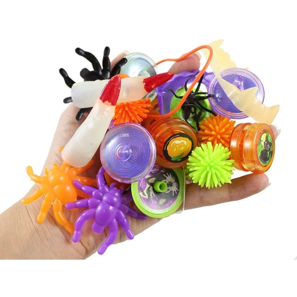 BULK 50 Piece Halloween Toy Assortment Small Toys for Trick or Treat