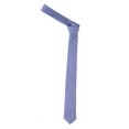 thumbnail image 2 of NYFASHION101 Men's Solid Color 2" Skinny Tie, Steel Blue, 2 of 2
