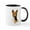 White/Black Inside, variant on CafePress - Basenji 9L034D 09 Mug - 11 oz Ceramic Mug - Novelty Coffee Tea Cup