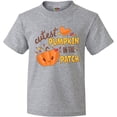 thumbnail image 3 of Inktastic Cutest Pumpkin in the Patch with Orange Heart Youth T-Shirt, 3 of 5