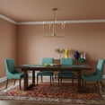 thumbnail image 6 of 83634LCB Lark Austen - 25W 5 LED Medium Chandelier-15.5 Inches Tall and 28.25 Inches Wide-Lacquered Brass Finish, 6 of 12