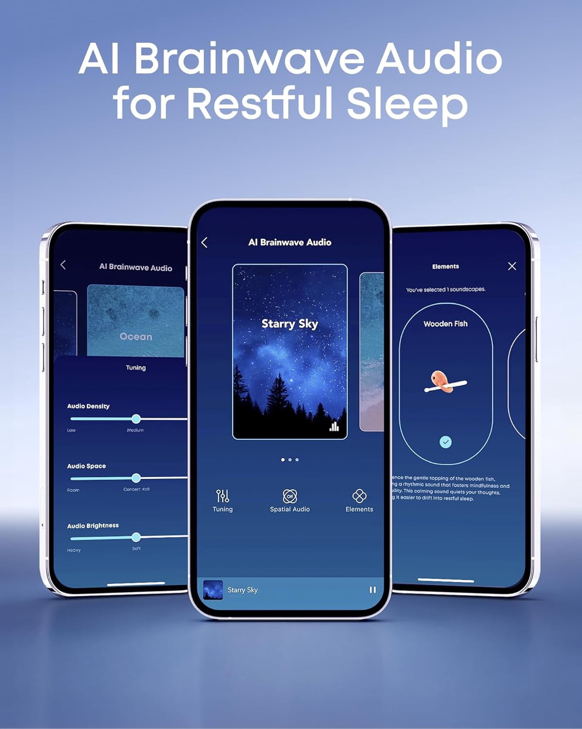 Soundcore Sleep A30, Smart Active Noise Cancelling Sleep Headphones, Adaptive Snore-Masking System, Ultra-Comfort for Side Sleepers