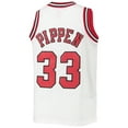 thumbnail image 3 of Youth Mitchell & Ness Scottie Pippen White Chicago Bulls 1997/98 Hardwood Classics Swingman Jersey, 3 of 3