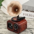 thumbnail image 4 of Retro Gramophone Retro Record Player Mini Vintage Gramophone Retro Phonograph Vinyl Record Player Retro Gramophone Classic Turntable Stereo Sound Vinyl Record Player For Children, 4 of 8