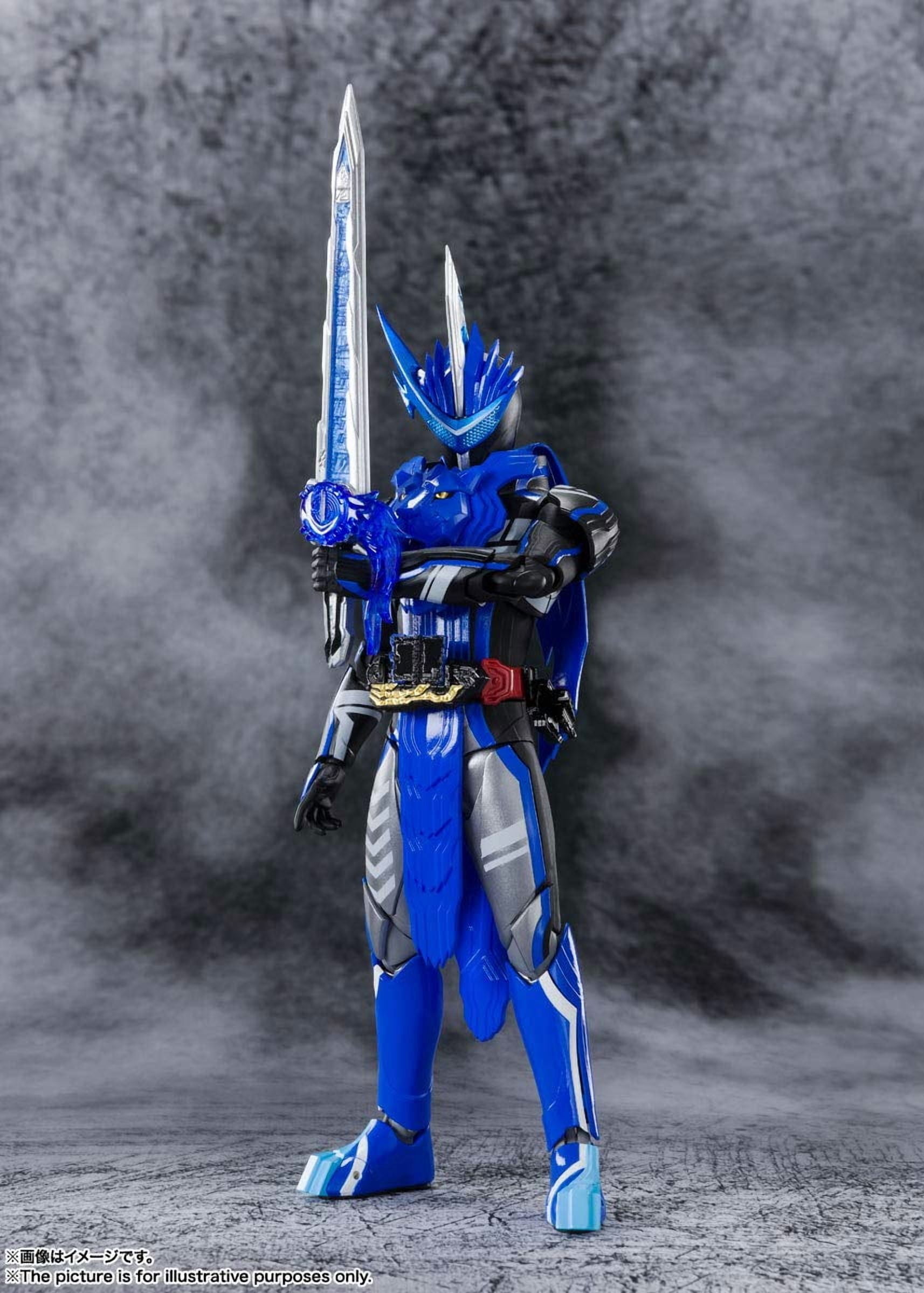 TAMASHII NATIONS - Kamen Rider Saber - Kamen Rider Blades Lion Senski, Bandai Spirits S.H.Figuarts Action Figure