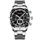thumbnail image 1 of Reloj Curren Technos 8355 para hombre con esfera azul de acero inoxidable S, 1 of 8