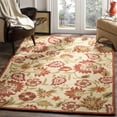 thumbnail image 2 of SAFAVIEH Blossom Leah Floral Wool Area Rug, Beige/Multi, 5' x 8', 2 of 5