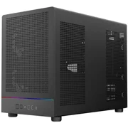 Gamdias ATHENA M4M mini ITX, mATX, micro mesh small form factor PC case, includes 3 PWM fans (Airflow up to 57.56 CFM), fits: 395mm GPU, ATX PSU, and 360mm radiators.