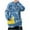 Blue, variant on Qunyiney Winter Men's Sweaters Black Cat Print Pullover Casual Regular Long Sleeve Crew Neck Cute Knit Sweaters