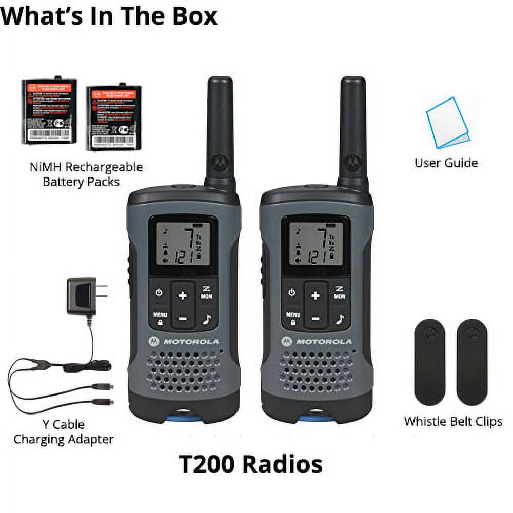 Motorola Talkabout T200 FRS/GMRS 2-Way Radio Pack