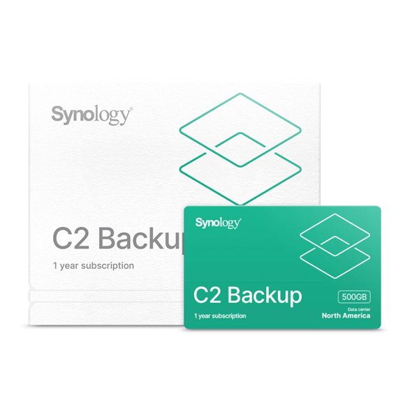 Software de respaldo en la nube Synology C2 500 GB durante 1 año