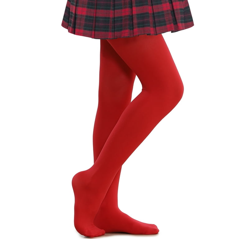 Stelle Little Girls Footed Dance Tights Students School Footed