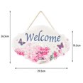 thumbnail image 2 of Welcome Wooden Hanging Sign Wooden Plaque Bar Cafe Shop Store Door Decor Plaque Welcome Hanging Sign Board, 2 of 5