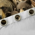 thumbnail image 4 of Castle Fairy Bears Animal Curtains Pack of 2 (42x84 Each),Jungle Animal Curtains Blackout, 4 of 6