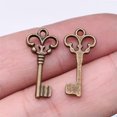 thumbnail image 4 of HOOUN Multicolour 280 Pcs Tibetan Silver Key Charms Pendant 21X10MM Diy Making B15972-Bronze Plated, 4 of 6