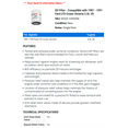 thumbnail image 2 of Oil Filter - Compatible with 1987 - 1991 Ford LTD Crown Victoria 5.0L V8 1988 1989 1990, 2 of 2