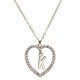 thumbnail image 1 of Gargantilla Con Colgante De Corazón Iniciales De Nombre De Moda/Collar De Amor De Circón 26 Letras/Cadena Accesorios De Joyería Gao Jiahui unisex, 1 of 2