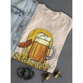thumbnail image 3 of Oktoberfest Beer Mug W Sausage T-Shirt Women -Image by Shutterstock, Female Small, 3 of 4