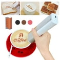 thumbnail image 4 of Printer,Coffee Art Diy Patterns Art Diy - Comes Handheld Printer Cake - Cafes Biscuit Suitable Bakeries Bt Suitable Bakeries Cafes Portable Coffee Comes Wtih Printpen Printer Portable Ink, 4 of 7