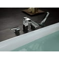 thumbnail image 3 of Delta Ara: Roman Tub Trim with Channel Spout and Hand Shower, 3 of 8