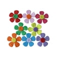 thumbnail image 4 of 100 Pieces Flowers Appliques Colorful Felt Flower Shape Patch Patches Colorful Accessory Embellishments DIY Hair Clip Clothes Hat Sewing, 4 of 7