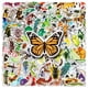 thumbnail image 1 of Paquete de 110 pegatinas con forma de insecto, mariposa, escarabajo y espi, 1 of 2