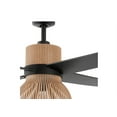 thumbnail image 6 of Home Decorators Savannah 52" LED Matte Black Dry Rated Ceiling Fan w/Remote, 6 of 7
