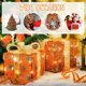 thumbnail image 5 of Rolls Halloween Ribbon Wired Orange and Black Burlap Ribbon Thanksgiving Wired, 5 of 5