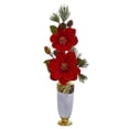 thumbnail image 1 of Nearly Natural 1923 Magnolia & Pin Arrangement Artificiel dans un Vase Design, 1 of 1