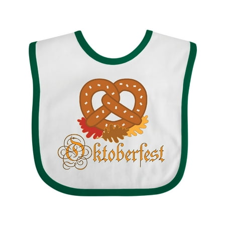 

Inktastic Oktoberfest Pretzel German Festival Gift Baby Boy or Baby Girl Bib