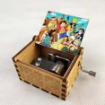 thumbnail image 2 of Caja de música de manivela de madera tallada de una pieza para niños, Luffy, Roronoa Zoro, regalos de cumpleaños y Navidad, decoración del hogar Qiuyongming unisex, 2 of 2