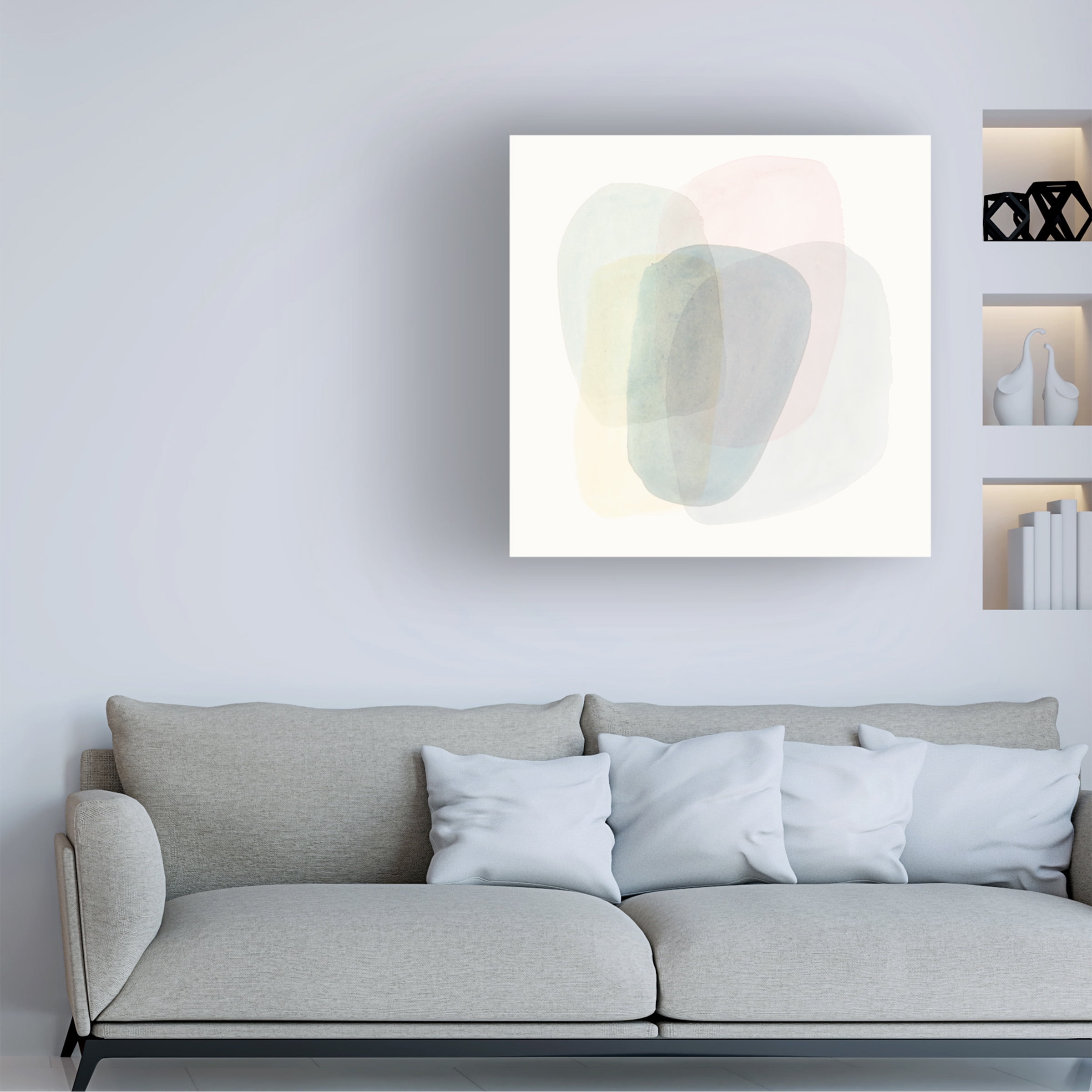 Victoria Borges 'Chroma Cast IV' Canvas Art